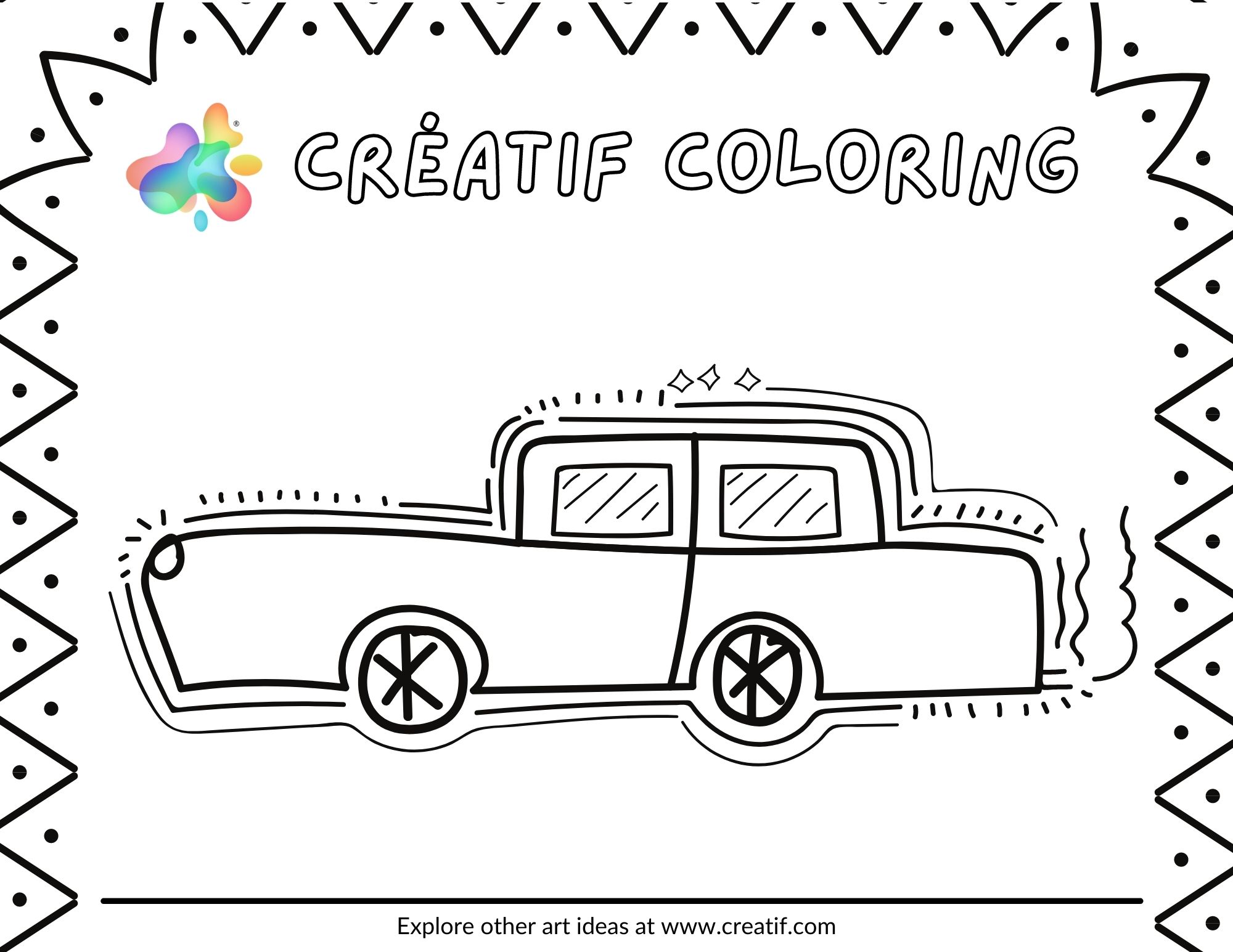 Free Printable Art Activities Creatif